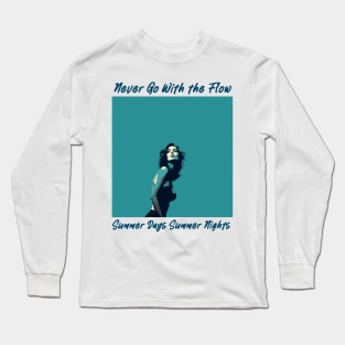 endless summer, summer days summer nights, fashion design v6 Long Sleeve T-Shirt